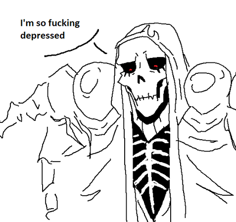 ainz is depressed